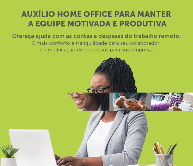 Alelo Pagamentos para auxílio Home office