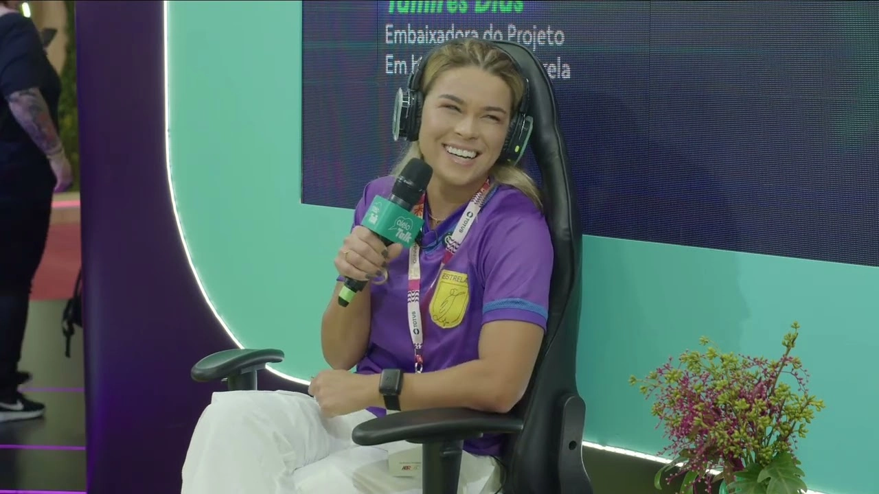 Tamires no Alelo Talk: ‘Ser mãe me fortalece’ – uma história de superação e liderança no esporte Tamires no Alelo Talk: ‘Ser mãe me fortalece’ – uma história de superação e liderança no esporte